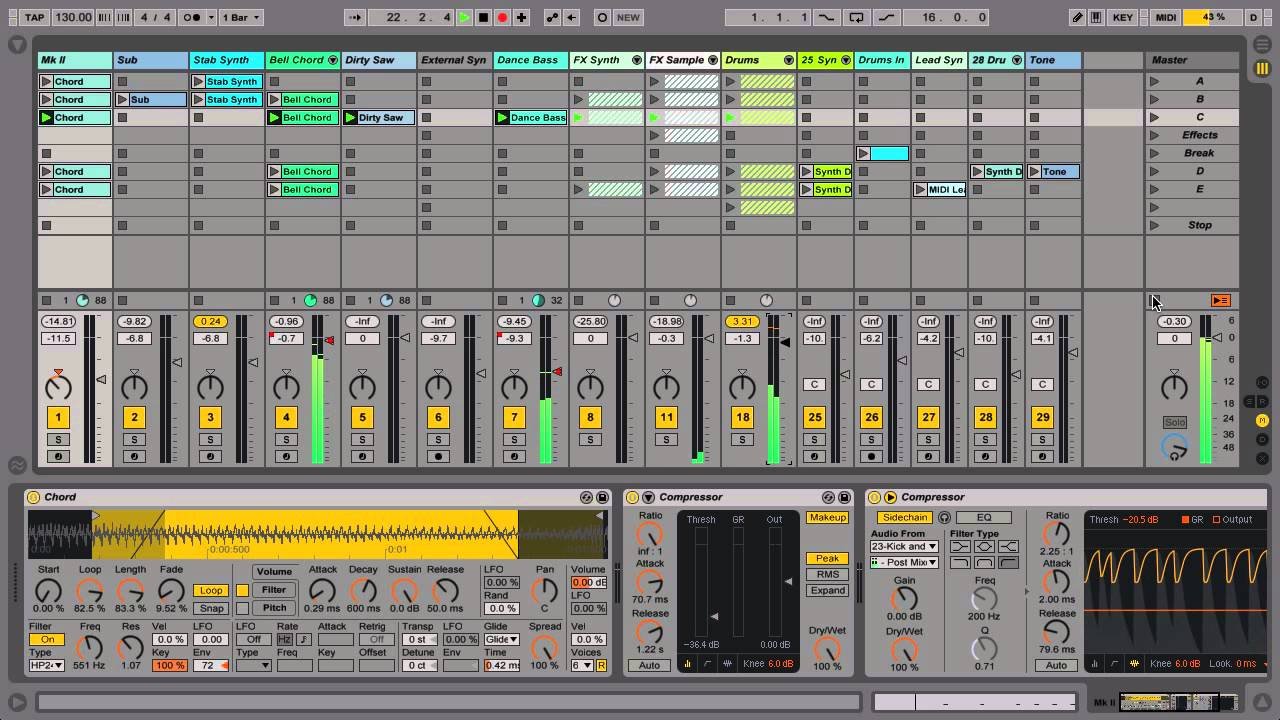 Session View in Ableton Live to Smash Writers' Block