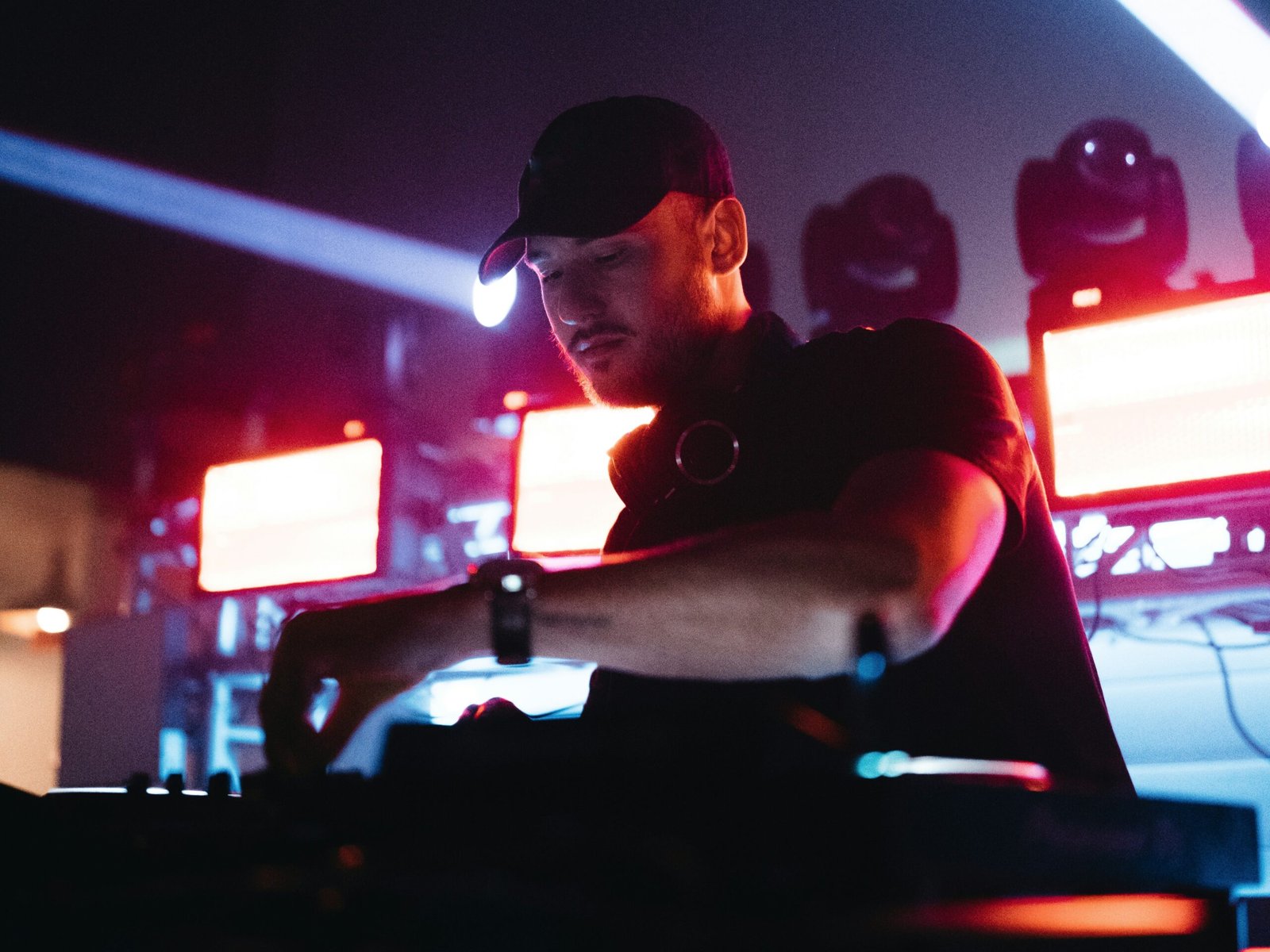 Producer performing as DJ. It's part of the journey when you want to be successful in the music industry.